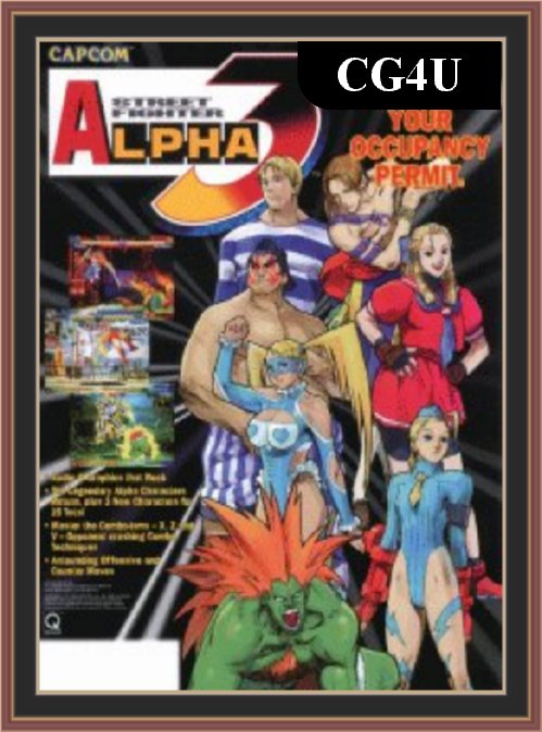 Street Fighter Alpha 3 PC Game Street Fighter Alpha 3 Cover | Street Fighter Alpha 3 Poster