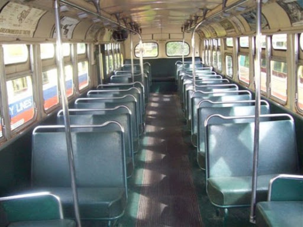 1950s City Bus Interior ~