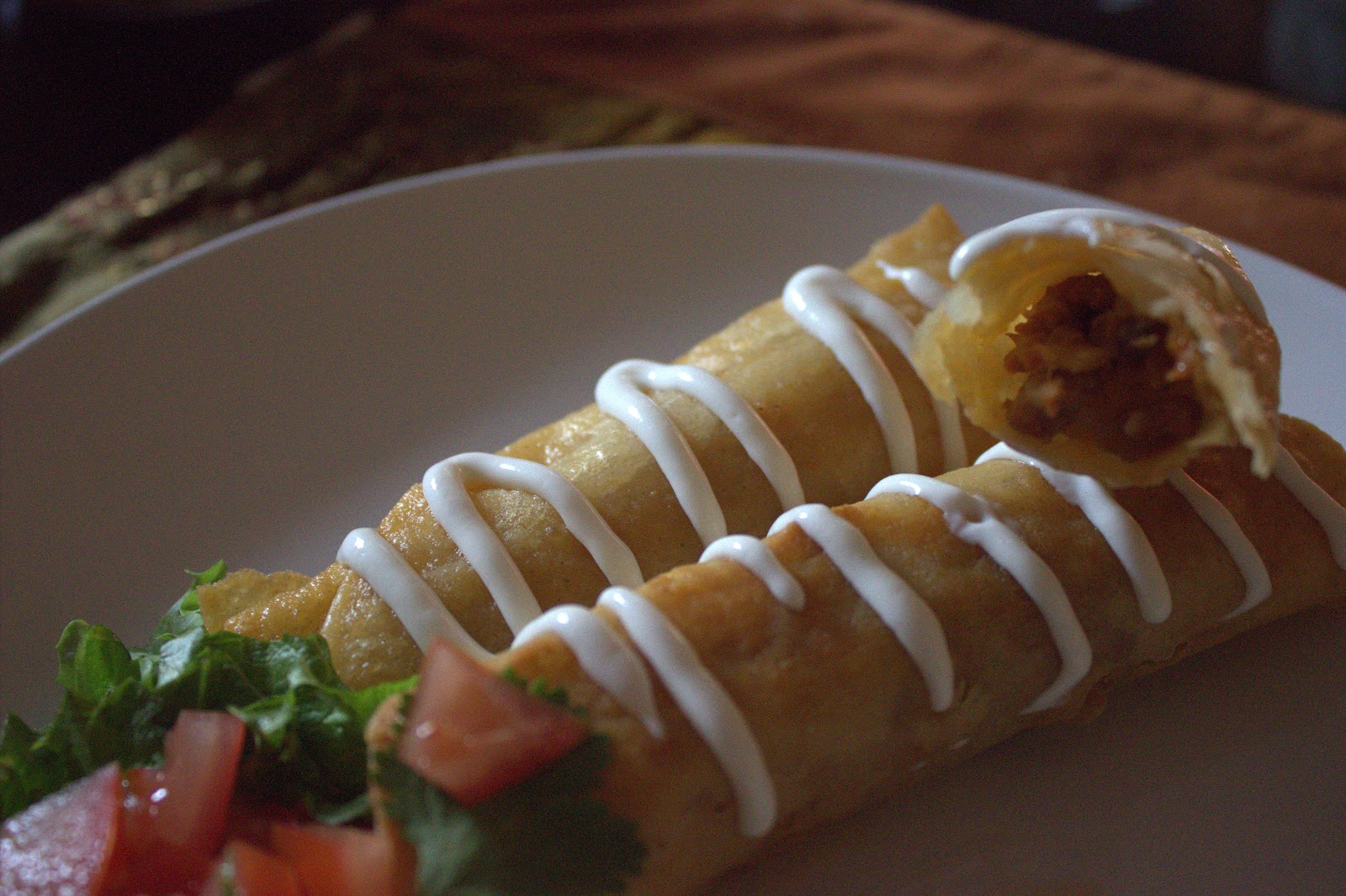 PooLovesBoo Chorizo & Potato Flautas