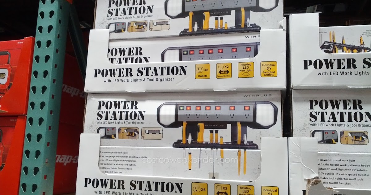 winplus power station wall mount with led light tool winplus led ceiling light