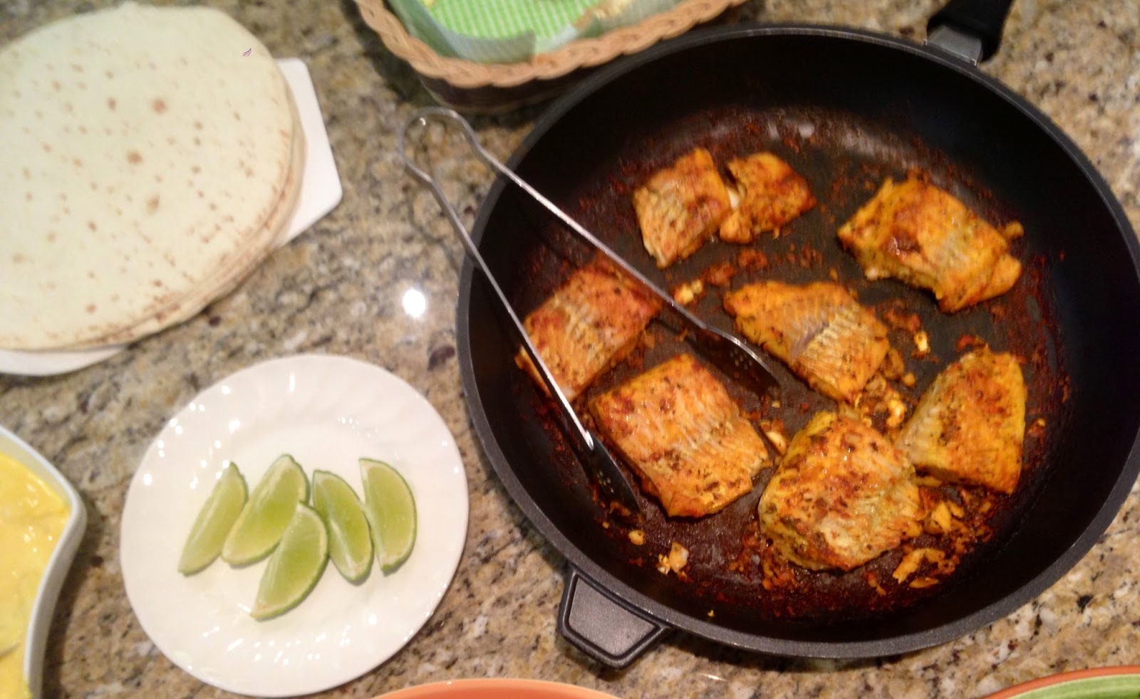 What The Cook Moreish Mexican Fish Tortillas