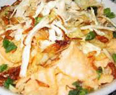 Resep makanan indonesia bubur ayam spesial (istimewa) khas betawi (Jakarta) praktis mudah sedap, enak, nikmat, gurih lezat
