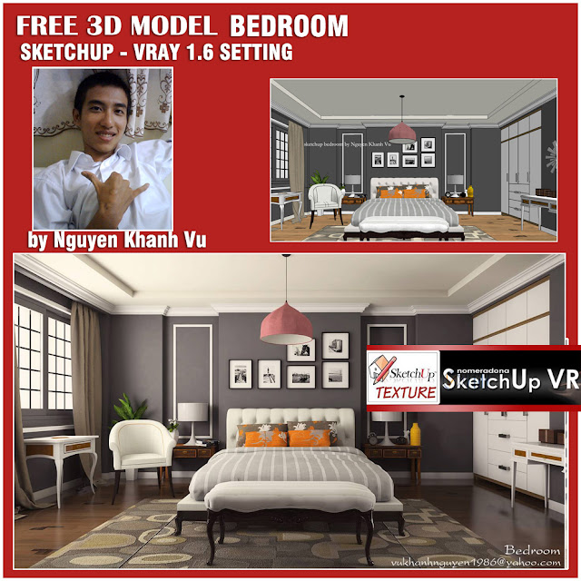 Sketchup_model_bedroom#5_Nguyen-Khanh-Vu.cover
