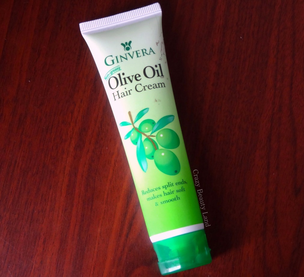 Hair Product Ginerva Olive Oil Hair Cream Review Crazy Beauty Land
