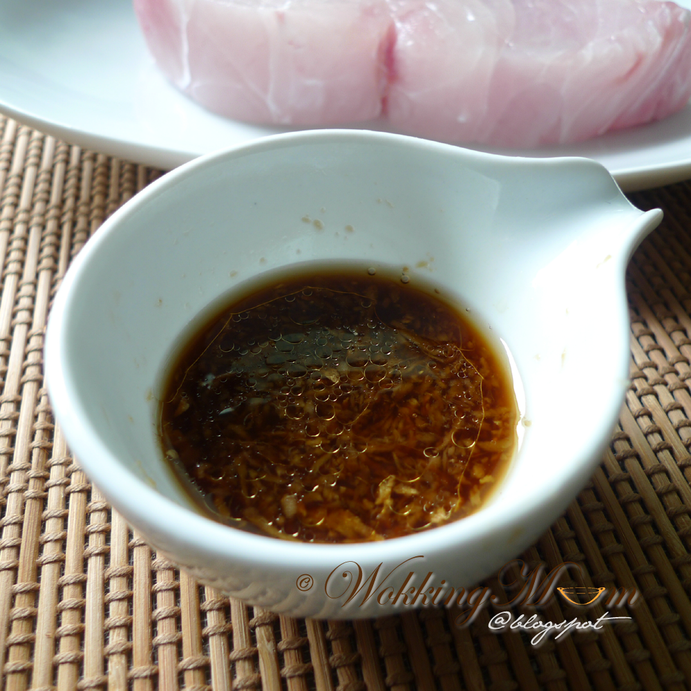 Let's get Wokking! Threadfin with Ginger Sauce 香煎姜汁马鲅 Singapore Food