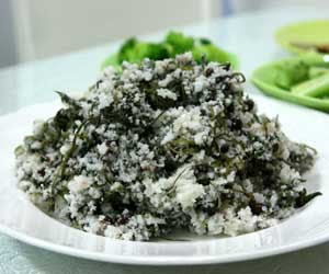 resep Ssukbeomuri (쑥버무리)