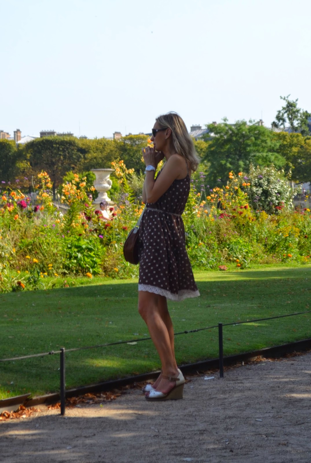 Paris Fashion Polka Dots and Lace
