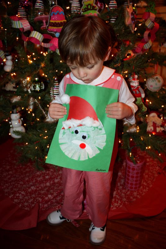 little pumpkin grace gingerbread house & coffee filter santa