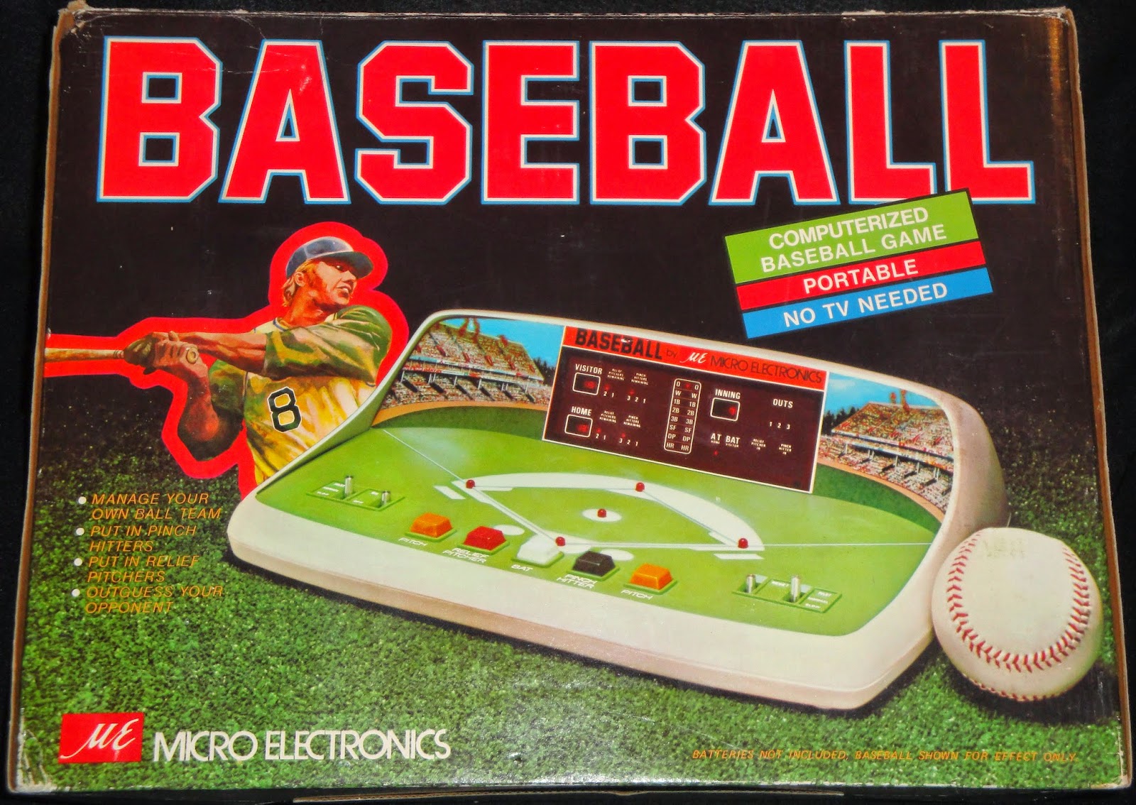 Electronic Baseball Micro Electronics Baseball (5 button version)