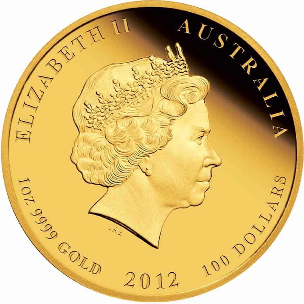 Australia gold coin