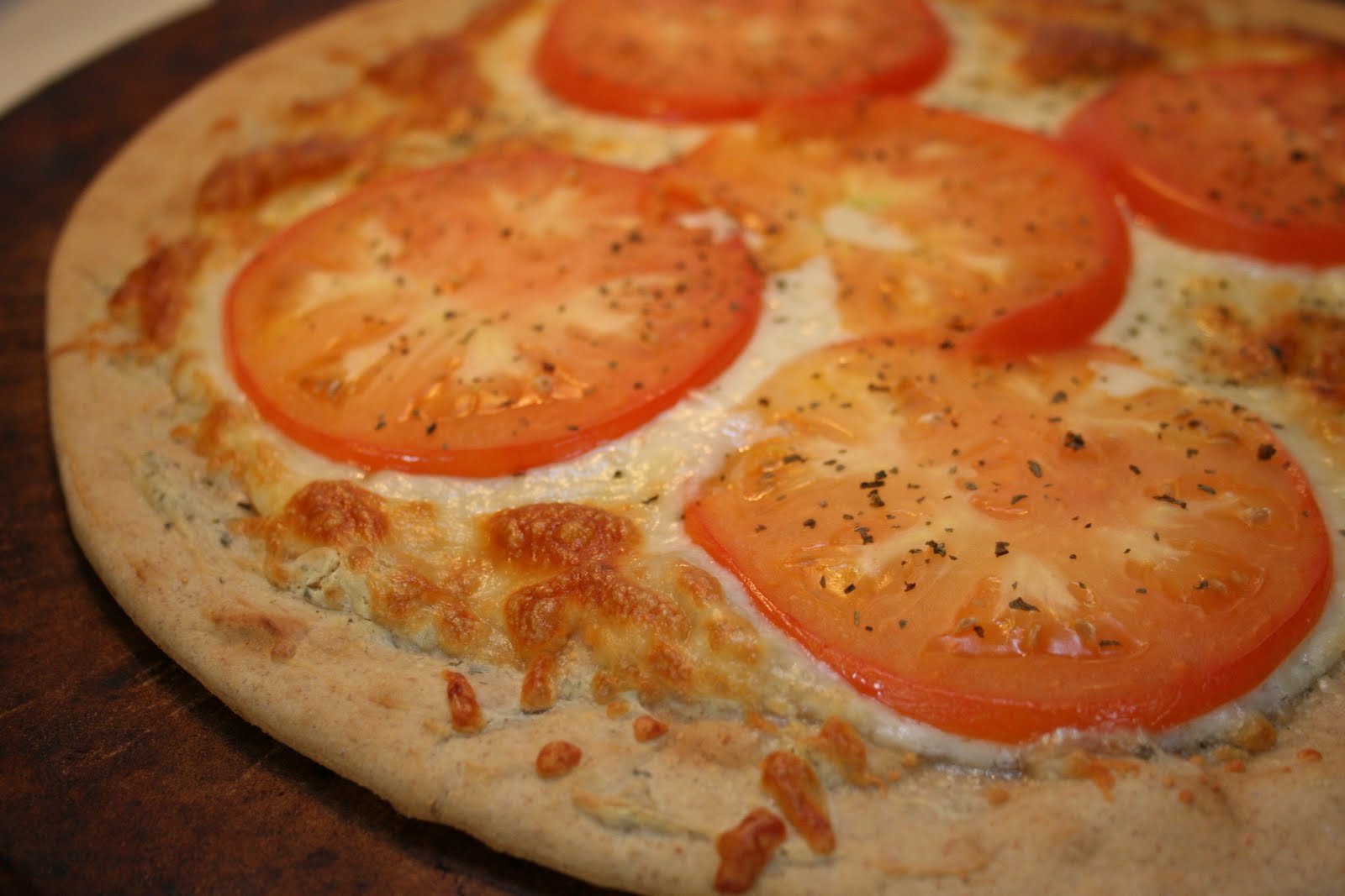 The Hunger Extinguisher Easy TomatoBasil Pizza