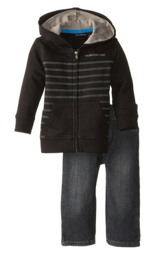 infant black jean jacket