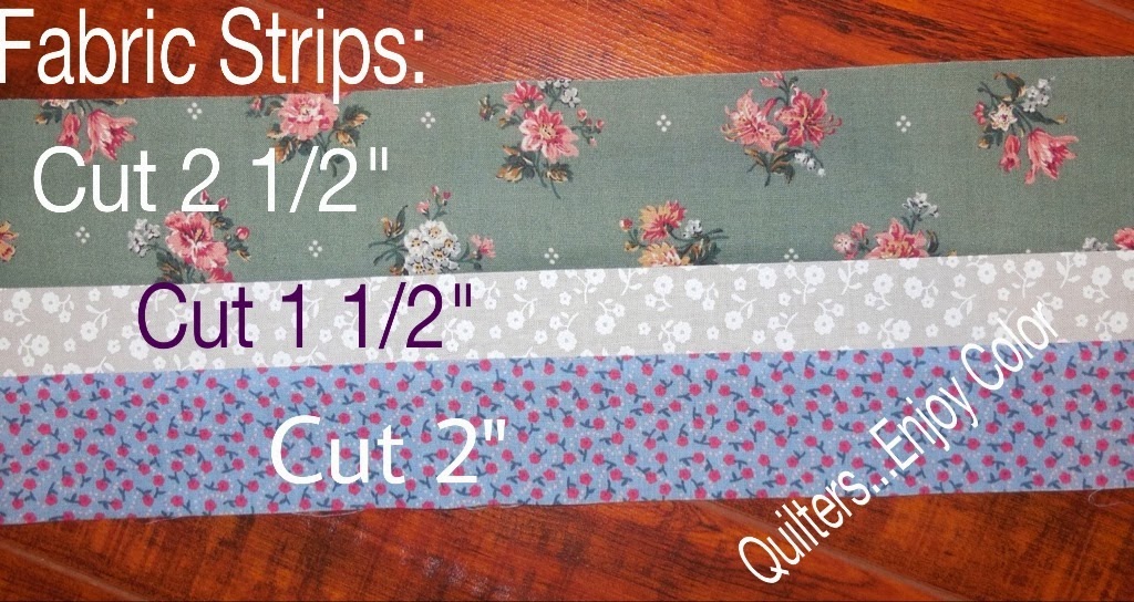 QUILTERS...ENJOY COLOR! Wavy Border Photo Tutorial