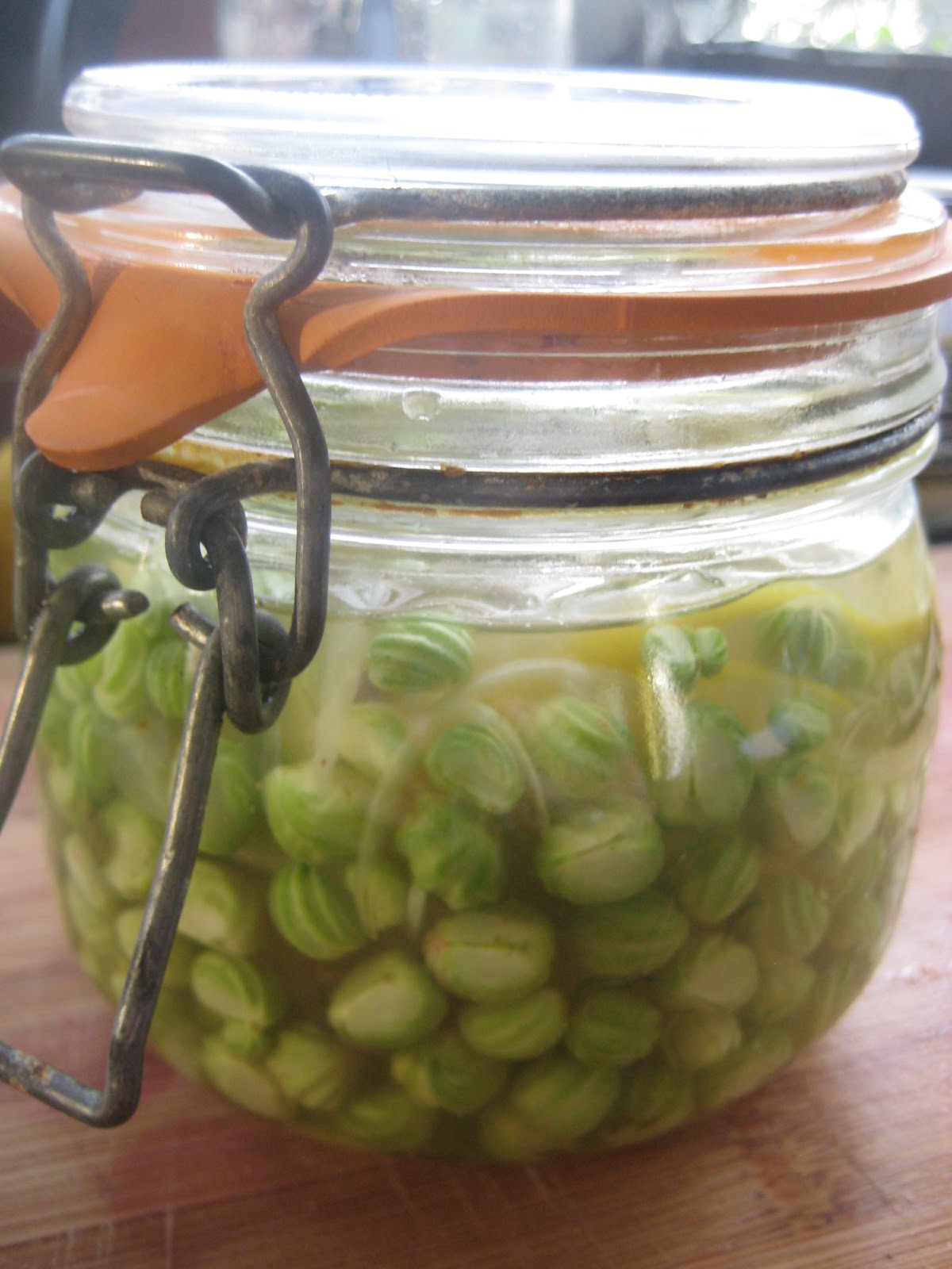 Flour Water Dirt & Rain Nasturtium Capers