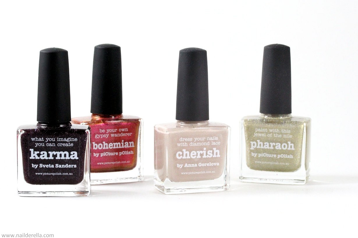 Reverse stamping with piCture pOlish Karma Nailderella