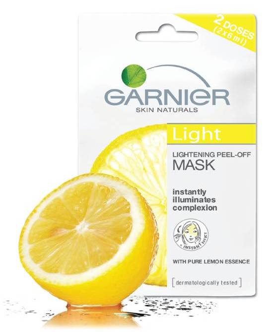 Sponsor Review : Garnier Light Peel-off Mask