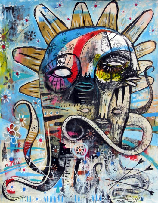 Jesse Reno New Original Paintings Available Now StreetArtNews