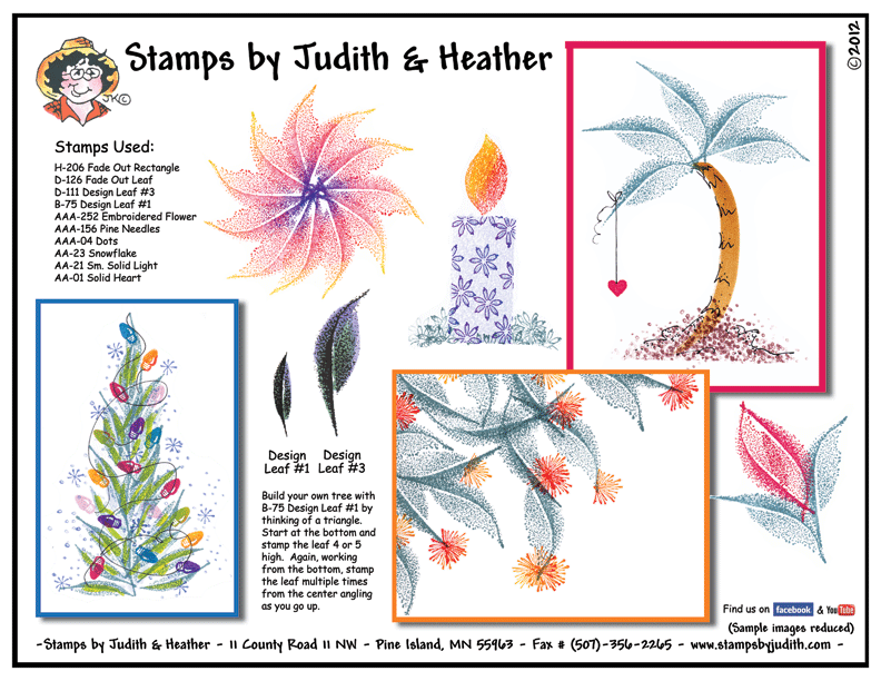 Stamps by Judith and Heather January 2012
