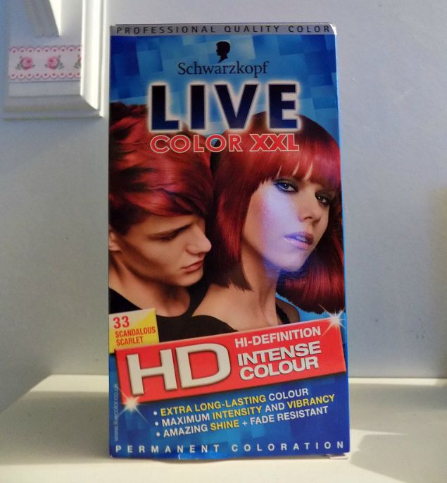 Julia Speaks BEAUTY Review Live Colour XXL Hair Dye by Schwarzkopf
