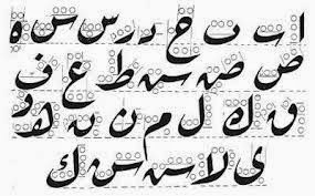 Kaligrafi Kaligrafi Khat Riq Ah Campurdotkom