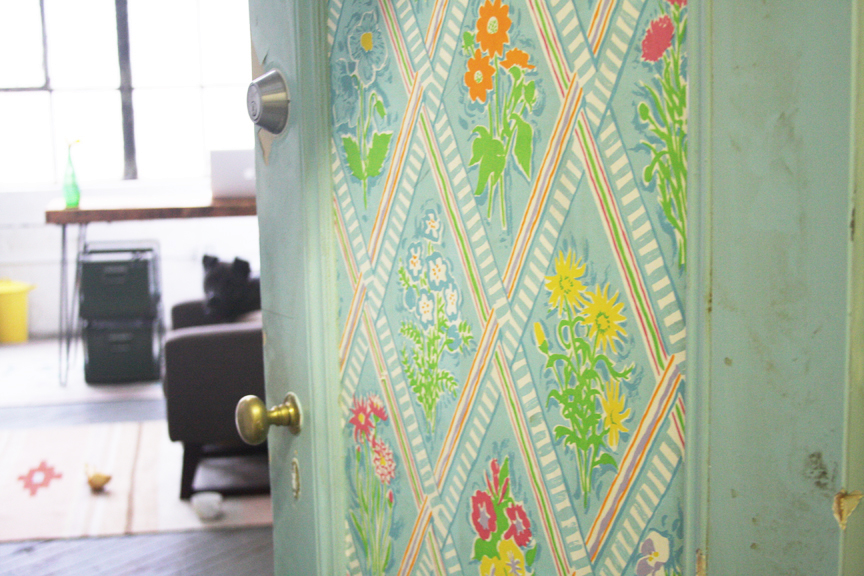 Leah Duncan's studio in an interview on the Shipshape Studio blog