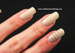 newspaper nails tutorial newspaper nails tutorial
