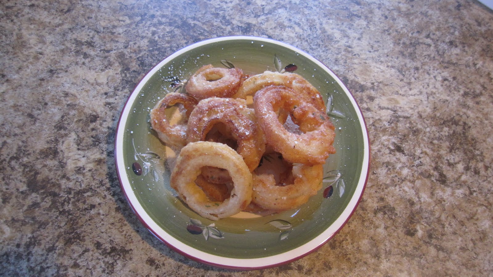 Una Mamma Italiana Italian Fried Onion Rings