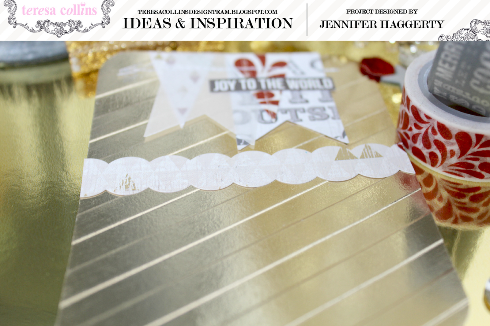 TERESA COLLINS DESIGN TEAM Tinsel & Company Home Decor Frame by Jennifer Haggerty