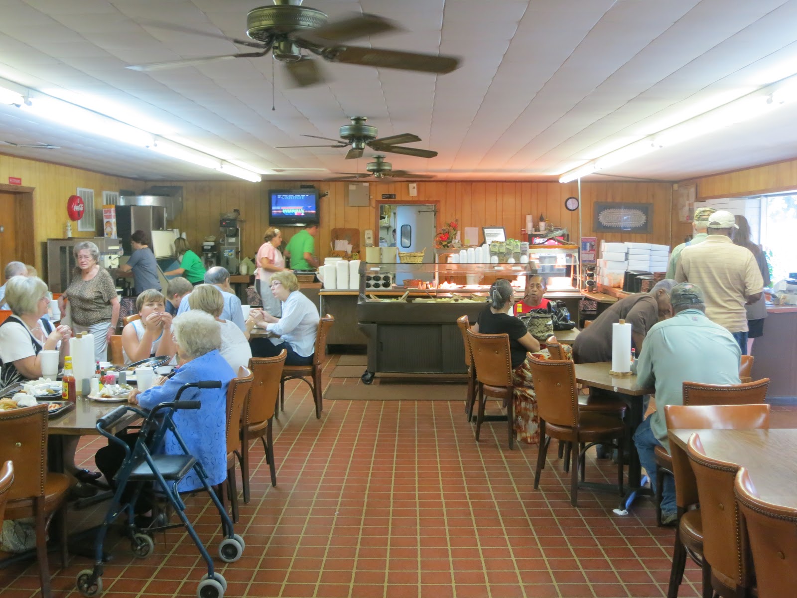 PrunePicker Catfish dinner in Quitman, Louisiana.