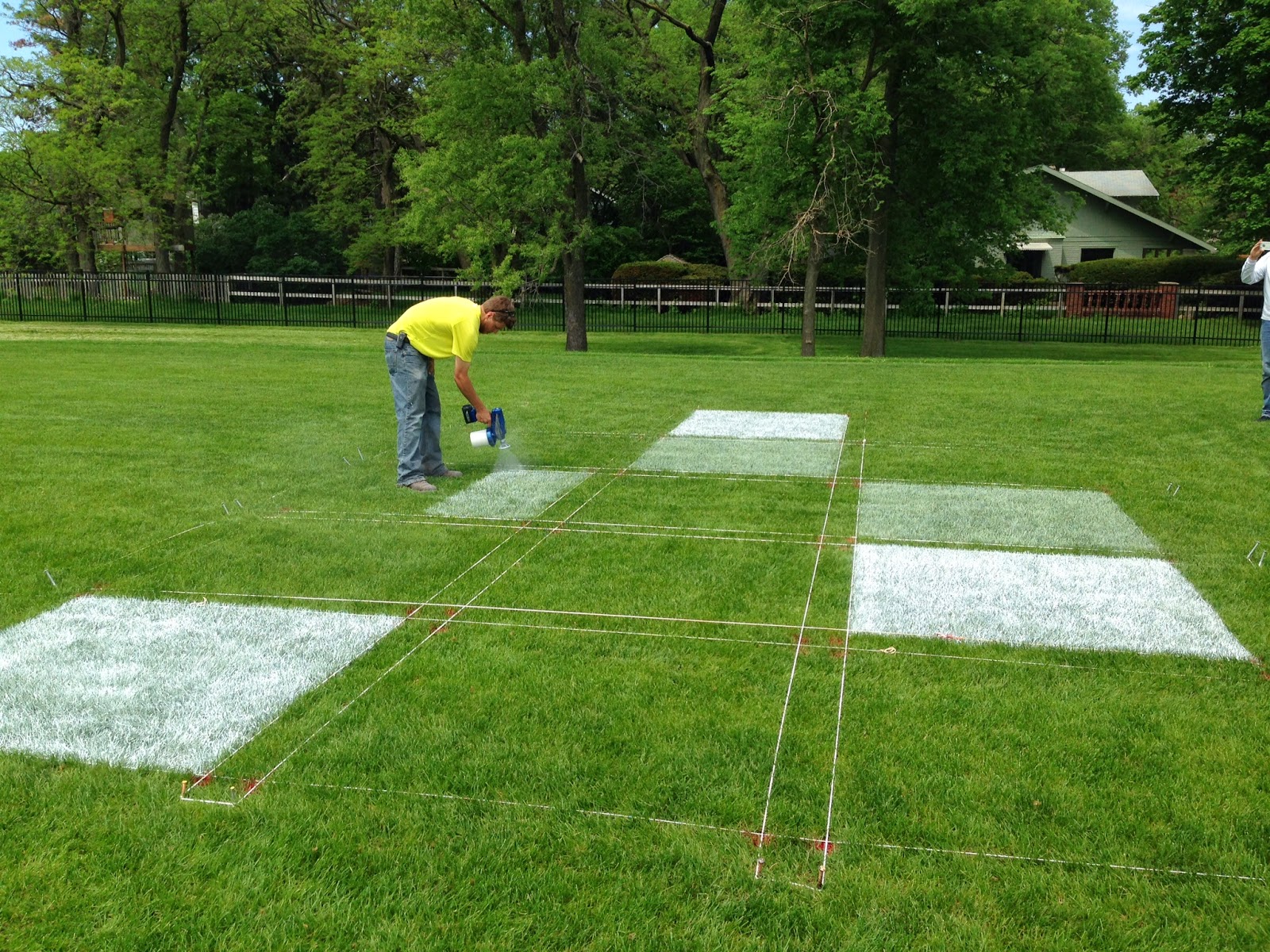 iaTURF SPORTS TURF PAINT PROJECT AT IOWA STATE2014
