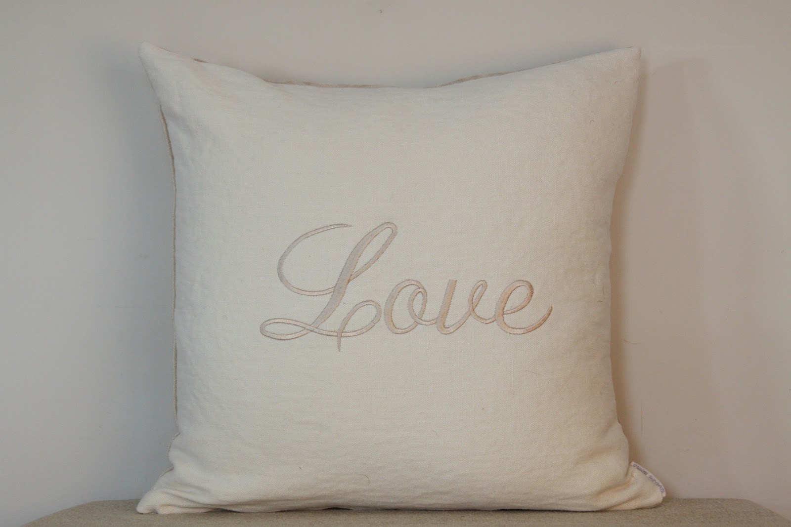 Woven Home "Love" Pillow GiveAway