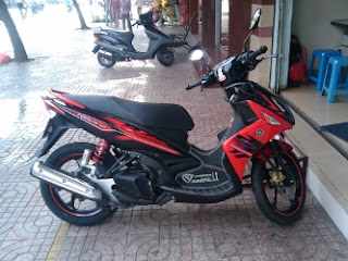 Yamaha motorcycle is very sweet