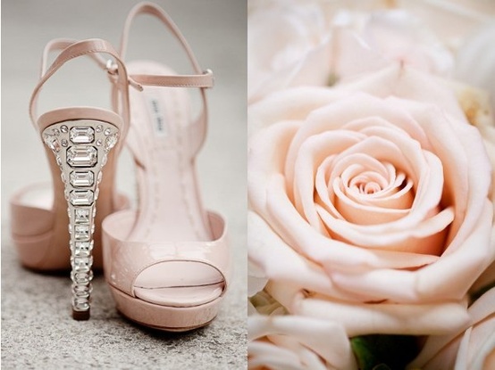 Behind The Painted Shoes By Love Miranda Marie Soft Rose Petal These Shoes Are So Elegant Perfect For A Soft Pink Wedding