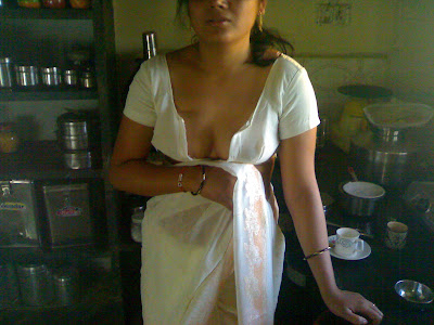Kamwali-Bai ... of Life Fun Only Indian Girl Down Blouse Nip Slip In Sari Kamwali Bai