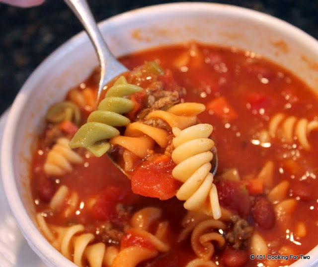 Olive Garden Pasta E Fagioli Copycat Soup from 101 Cooking For Two