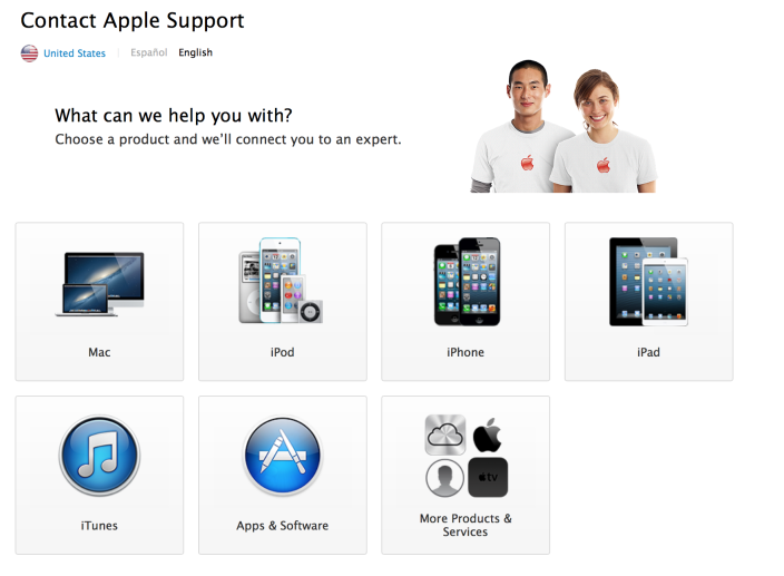 Apple launches new AppleCare support website with 24/7 live chat