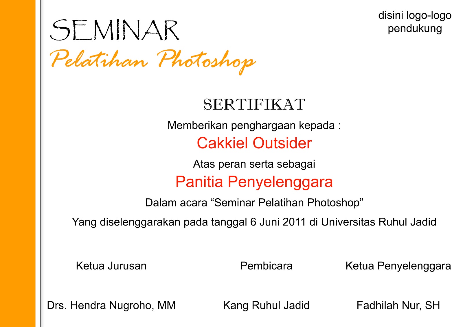 contoh sertifikat