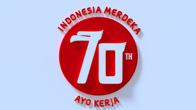 Logo hut RI ke 70