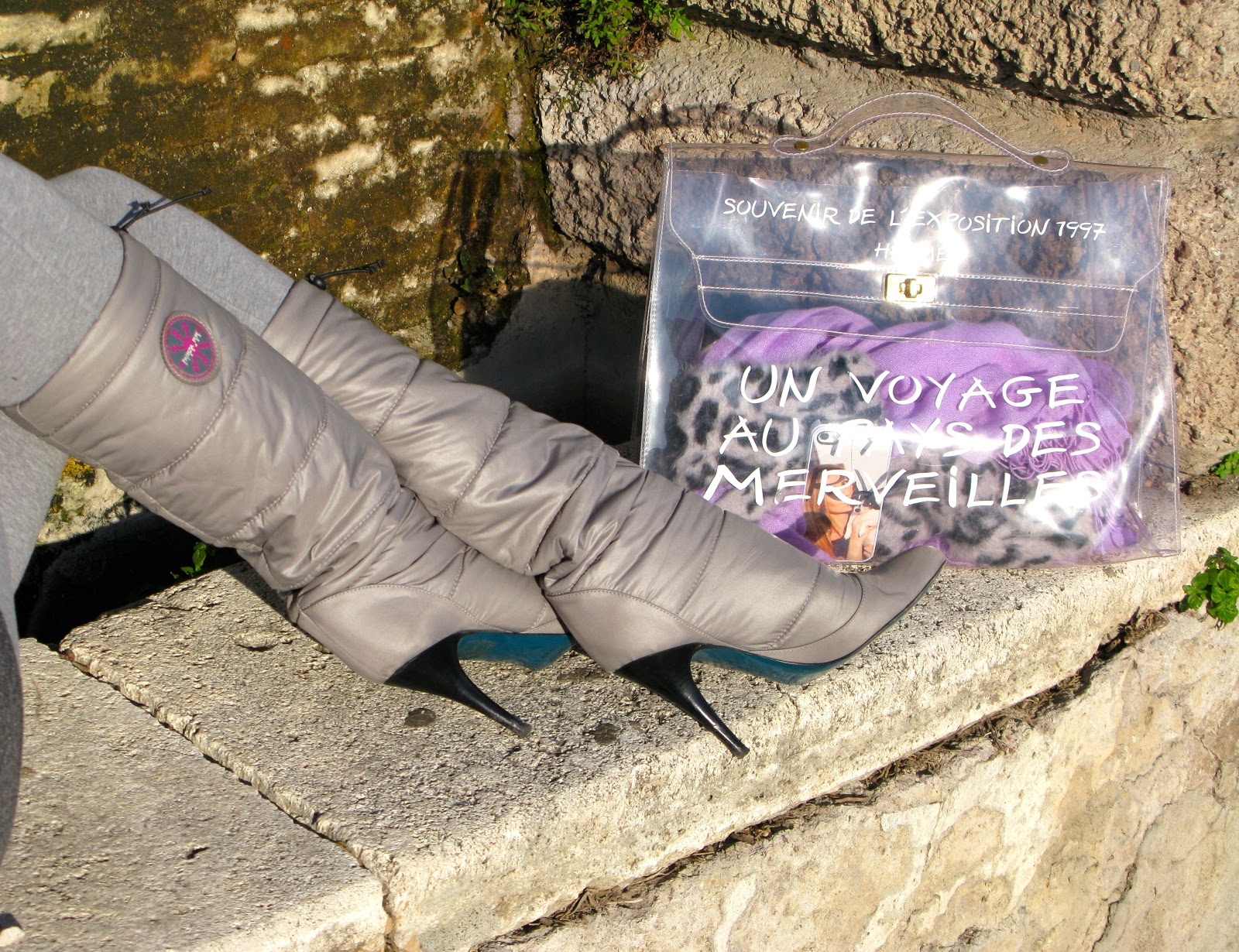 Le Monde Jadore Hermès Plastic Kelly Bag