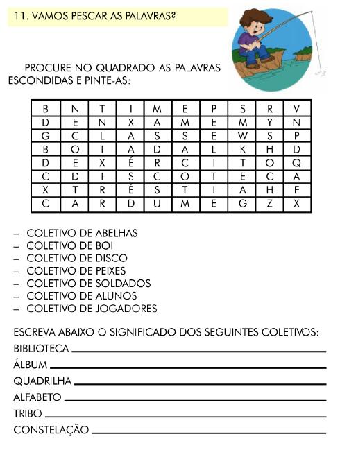 Substantivos coletivos de estrelas Substantivos coletivos de estrelas