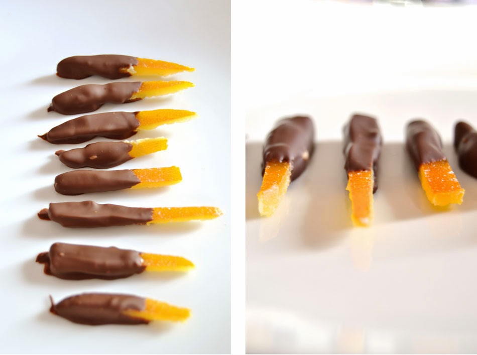 scorze di arance candite al cioccolato