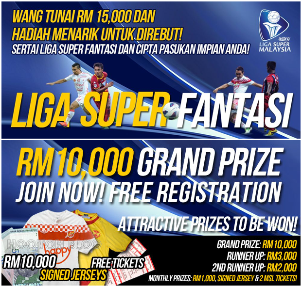 panduan liga super fantasi 2013