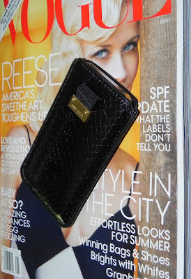 Jimmy Choo Trent Snakeskin iPhone Case