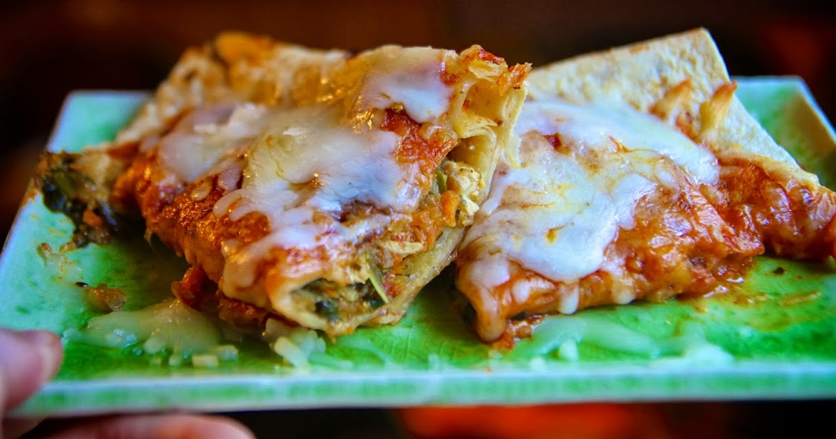 Life Sprinkled With Glitter Healthy Chicken Enchiladas(kid friendly)