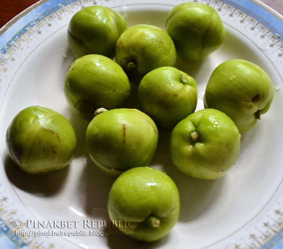 eel soured with palali (catmon) fruit PINAKBET REPUBLIC