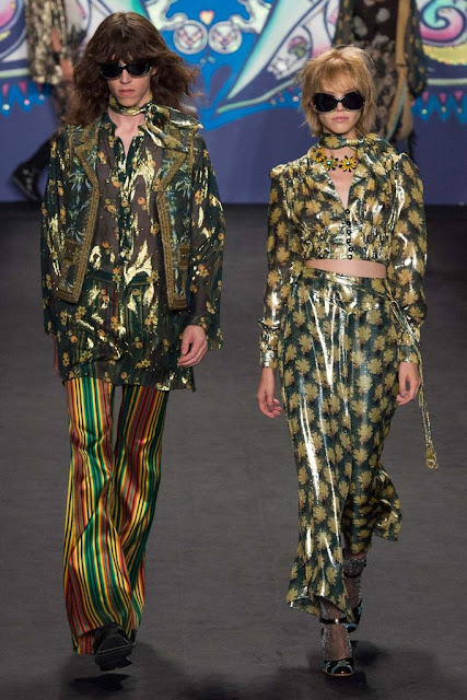 Faldas largas Ann Sui SS 2015 Faldas largas Ann Sui SS 2015