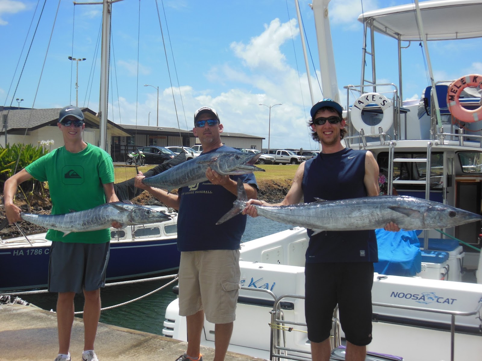 Clure Fishing Chaters Kauai Hawaii Wahoo fishing in Hawaii