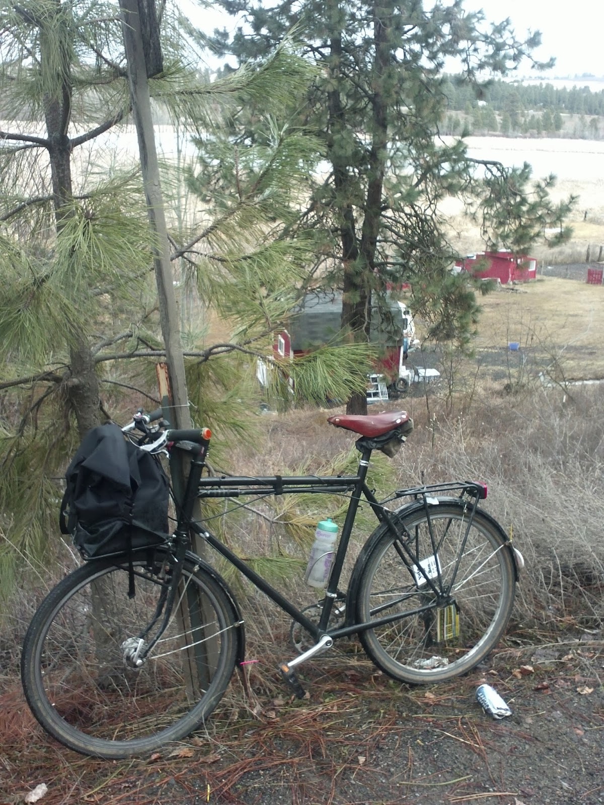 chrome front rack duffle