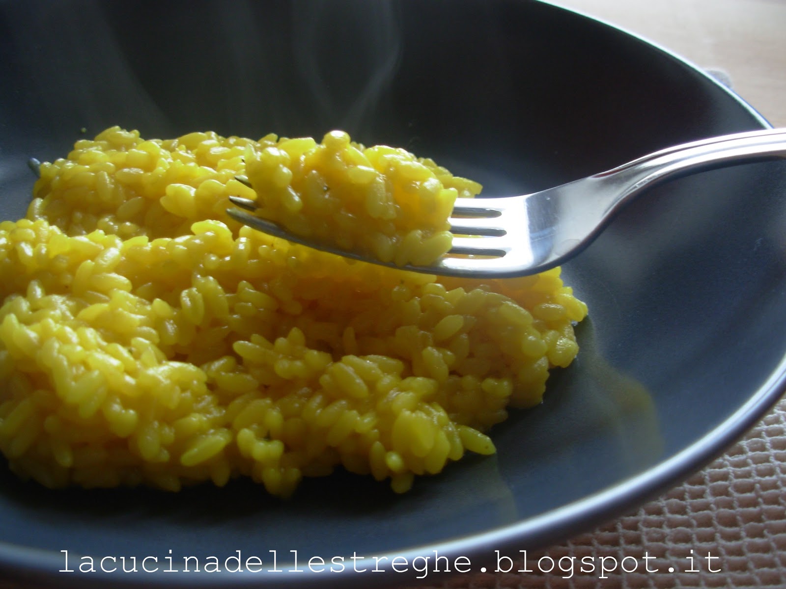 La cucina delle streghe Risotto allo zafferano