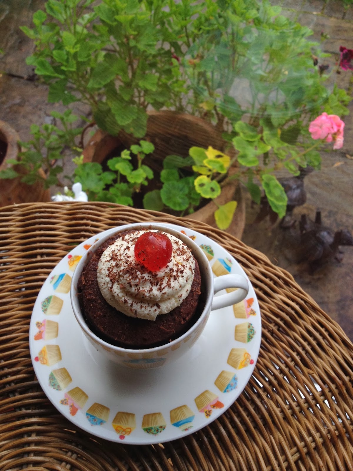 Cake in a Mug recipe
